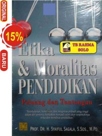 Image of Etika Dan Moralitas Pendidikan