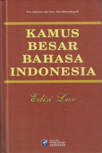 Image of Kamus Besar Bahas Indonesia Edisi Lux