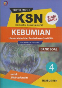 Image of KSN KEBUMIAN BANK SOAL 4