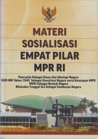 Image of Materi Sosialisasi Empat Pilar MPR RI