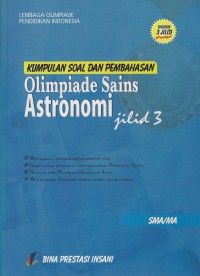 Image of OLIMPIADE SAINS ASTRONOMI JILID 3